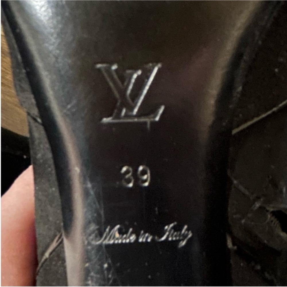 Louis Vuitton Black Heeled Boots - Picture 12 of 16